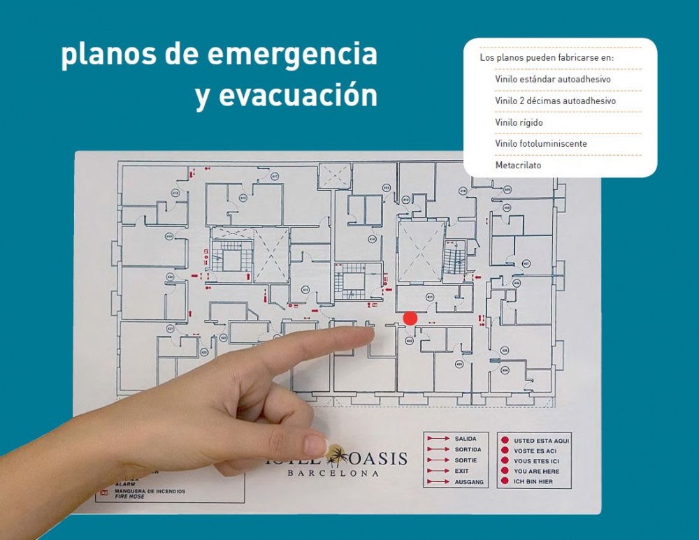 imagen de PLANOS DE EMERGENCIA Y EVACUACIÓN