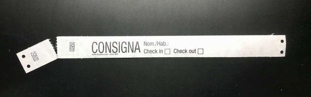 imagen de MOD.008 CONTROL CONSIGNA MALETA INVIOLABLE (indestructible) CON RESGUARDO NUMERADO